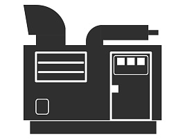 ДЭС (ДГУ) АРГУС АД150-Т400 изготовлены с двигателем 6RT80-176DE в Набережных Челнах от российского производителя АО «Электроагрегат», в кожухе  Дизель-генераторы АРГУС АД150-Т400 с двигателем 6RT80-176DE в кожухе (под капотом) в Набережных Челнах от российского производителя